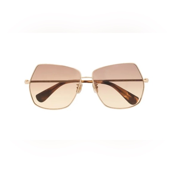 Max Mara Eyewearoversize-frame gradient-lens sunglasses